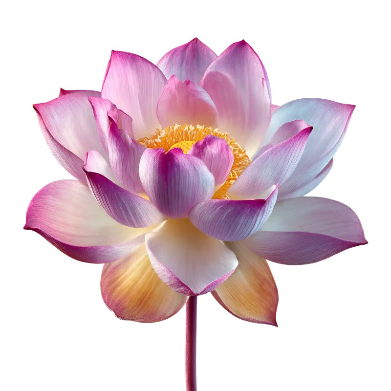 Beautiful Pink Lotus Flower in Full Bloom — Plants and Flowers transparent PNG image, blossom