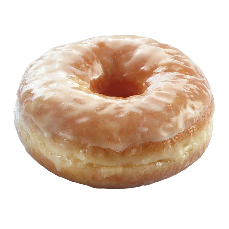Classic Glazed Ring Donut — Food transparent PNG image, bakery