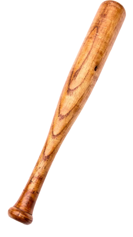 Classic Wooden Baseball Bat — Sports transparent PNG image, athlete
