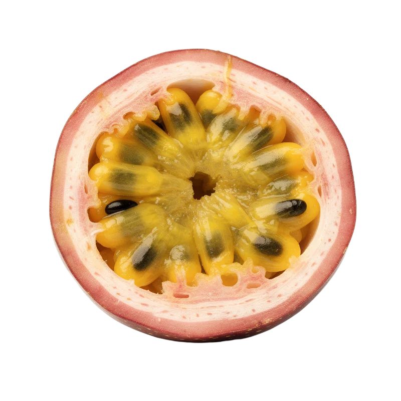 Fresh Half Cut Passion Fruit — Food transparent PNG image, exotic