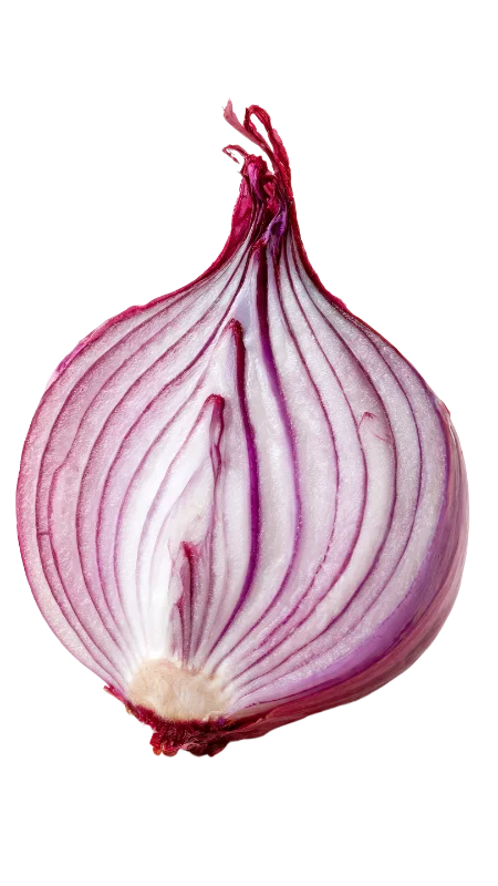 Fresh Half Cut Red Onion — Food transparent PNG image, food