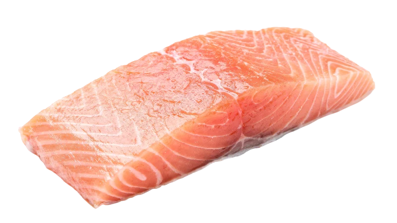 Fresh Raw Salmon Fillet Portion — Food transparent PNG image, fillet