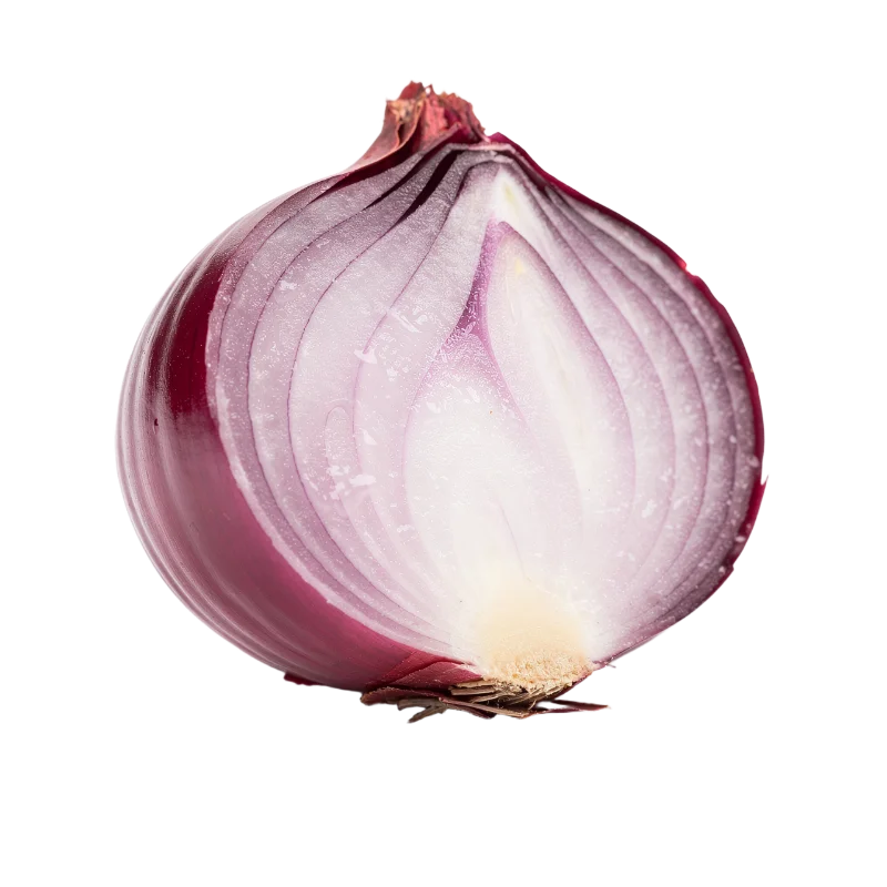 Fresh Red Onion Half — Food transparent PNG image, cooking