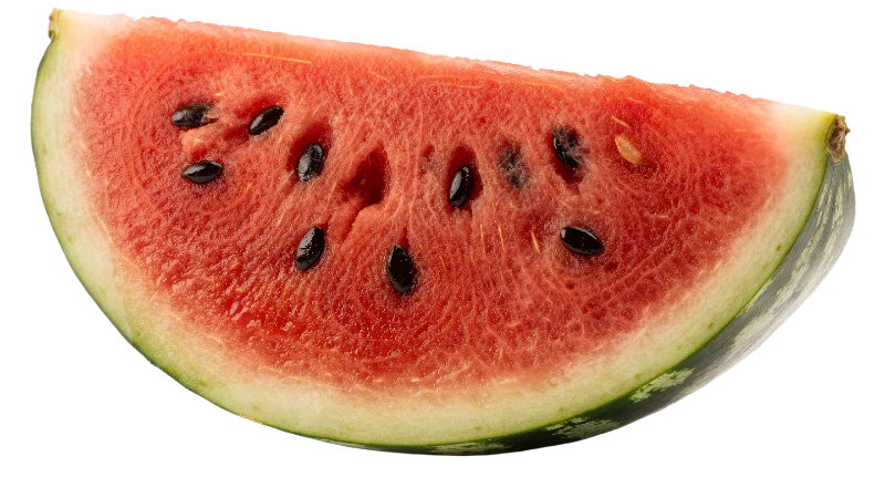 Fresh Ripe Watermelon Slice — Food transparent PNG image, fresh