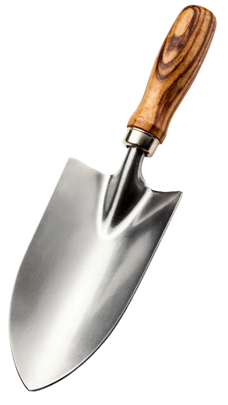 Handheld Garden Trowel with Wooden Handle — Hobbies and Leisure transparent PNG image, digging