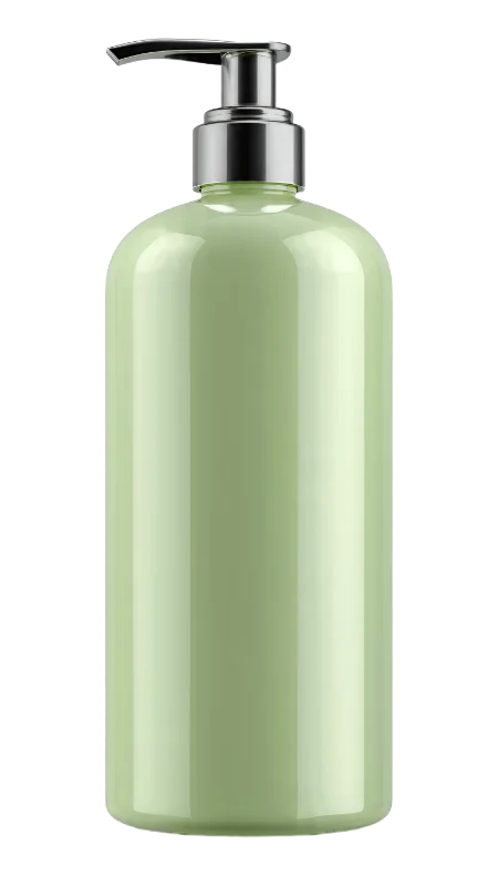 Light Green Cosmetic Pump Bottle for Skincare — Other transparent PNG image, bottle