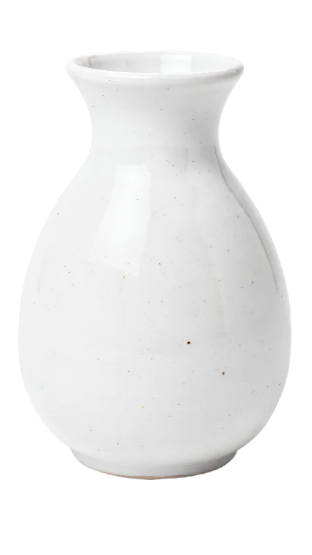 Minimalist White Ceramic Vase — Other transparent PNG image, ceramic