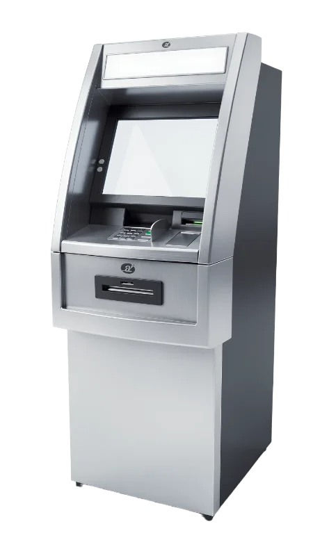 Modern Silver Automated Teller Machine — Technology transparent PNG image, atm