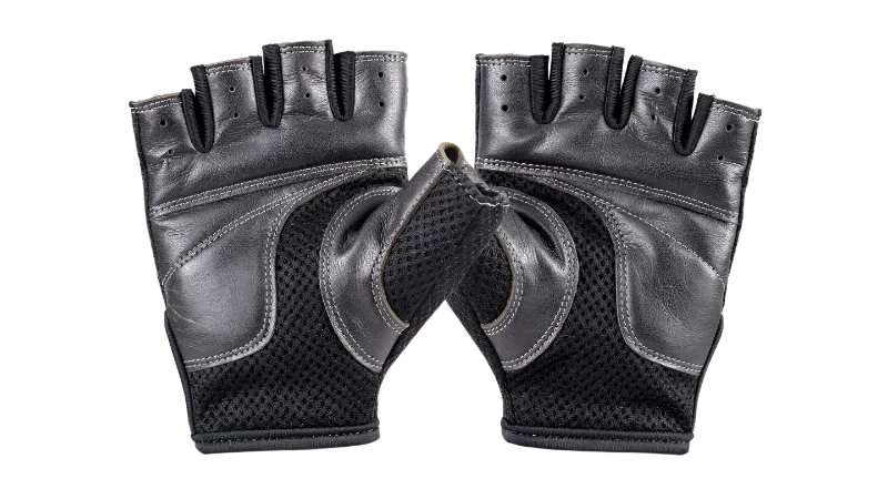 Pair of Fingerless Weightlifting Gym Gloves — Sports transparent PNG image, exercise