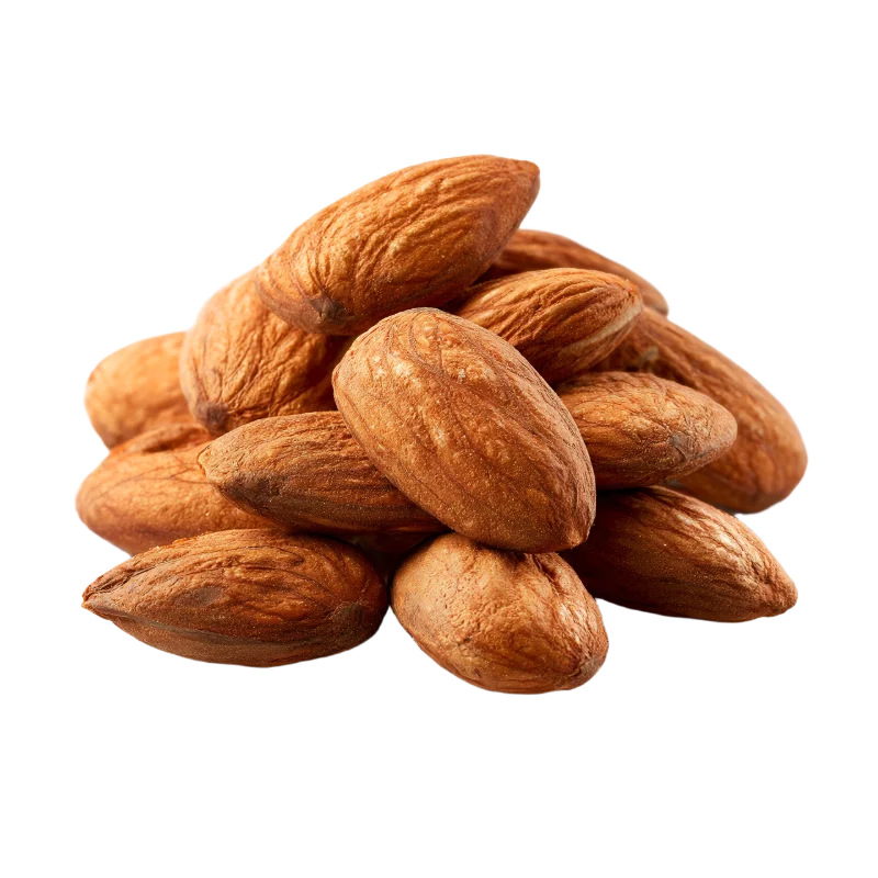 Pile of Raw Organic Almonds — Food transparent PNG image, almonds