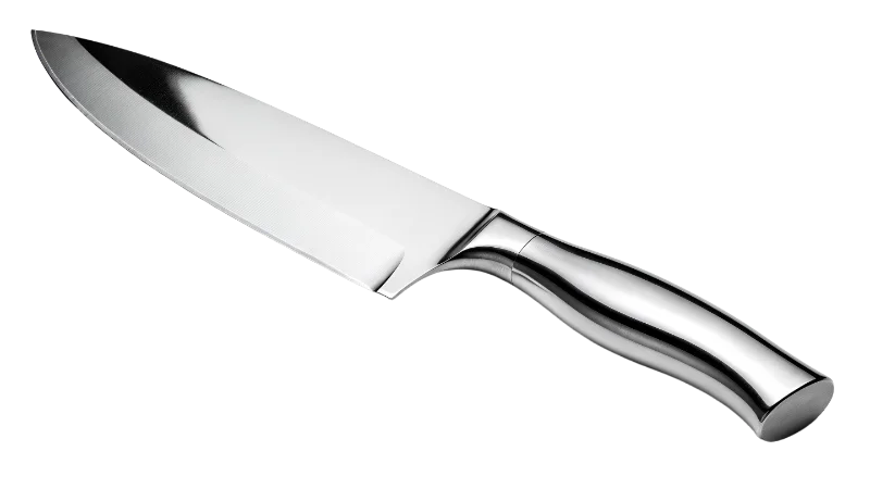 Professional Stainless Steel Chef Knife — Food transparent PNG image, chef