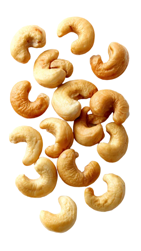 Roasted Cashew Nuts Scattered — Food transparent PNG image, cashew