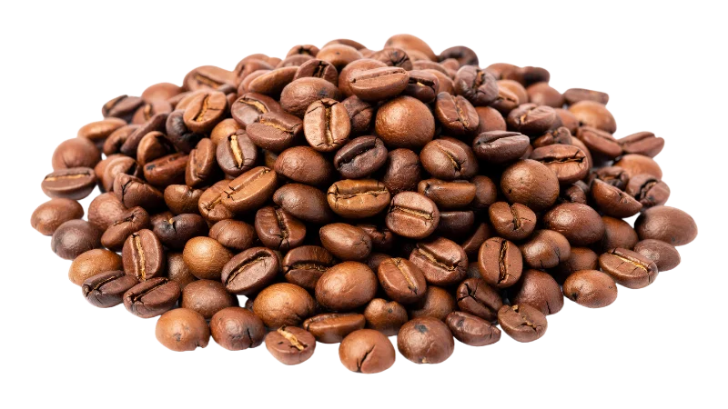 Roasted Coffee Beans Pile — Food transparent PNG image, aroma