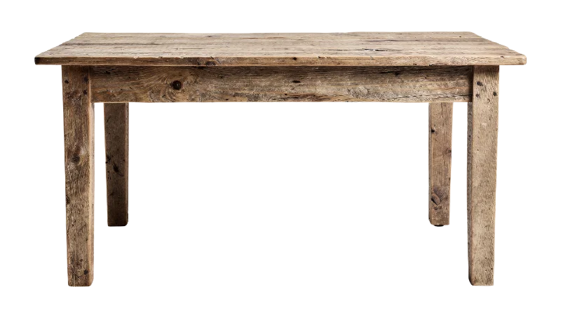 Rustic Wooden Dining Table — Other transparent PNG image, dining