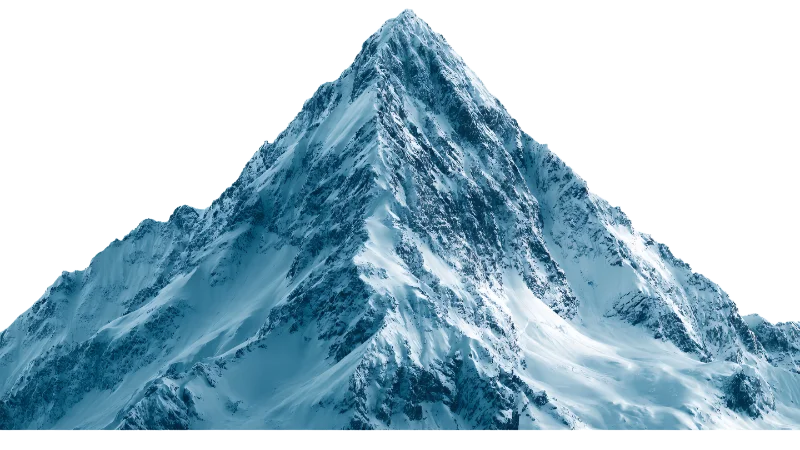 Snow Covered Mountain Peak — Travel transparent PNG image, alpine